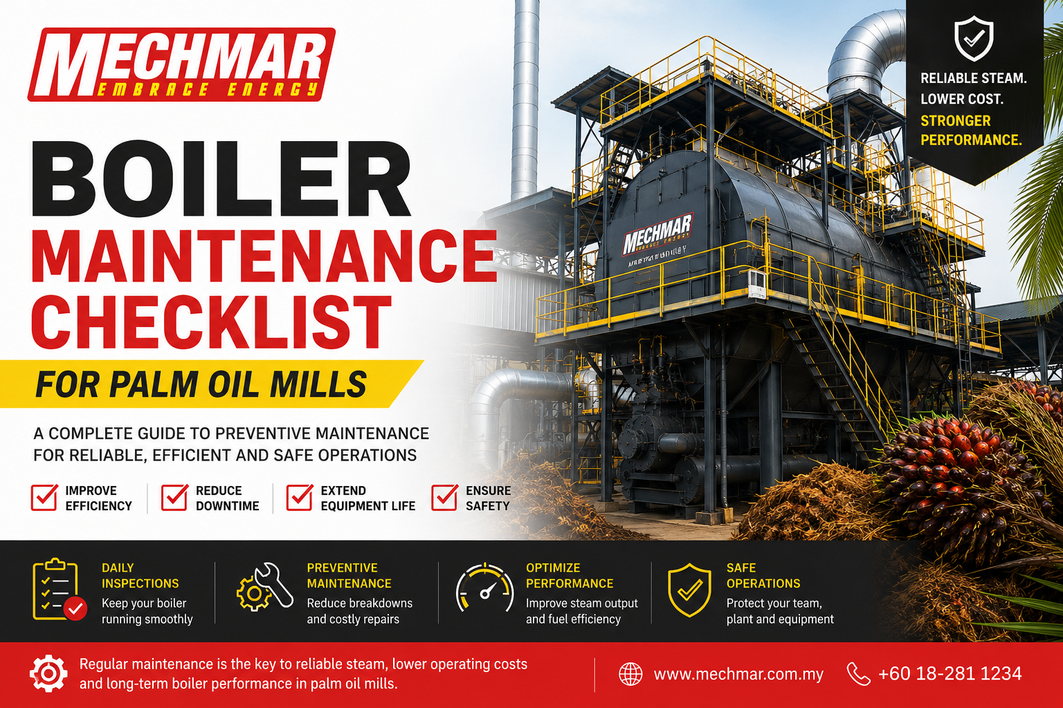 The Complete Boiler Maintenance Checklist for Palm Oil Mills